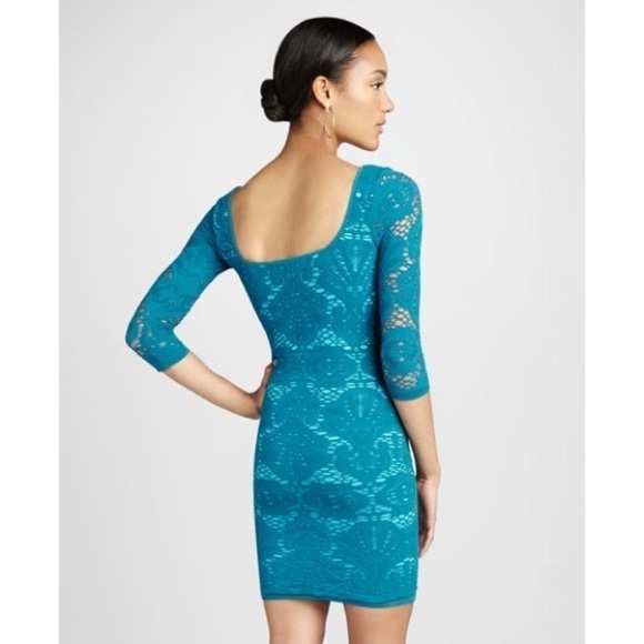 Intimately Free People Medallion-Lace Dress Square Neck M/L - Picture 1 of 8